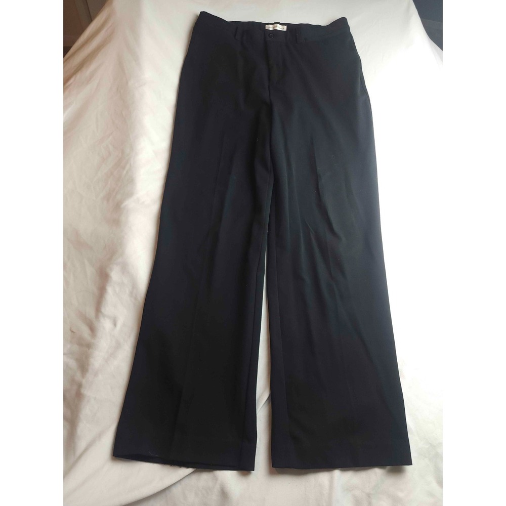 Christopher & Banks Dress Pants Womens 10 Short Black Preppy Minimalist Career